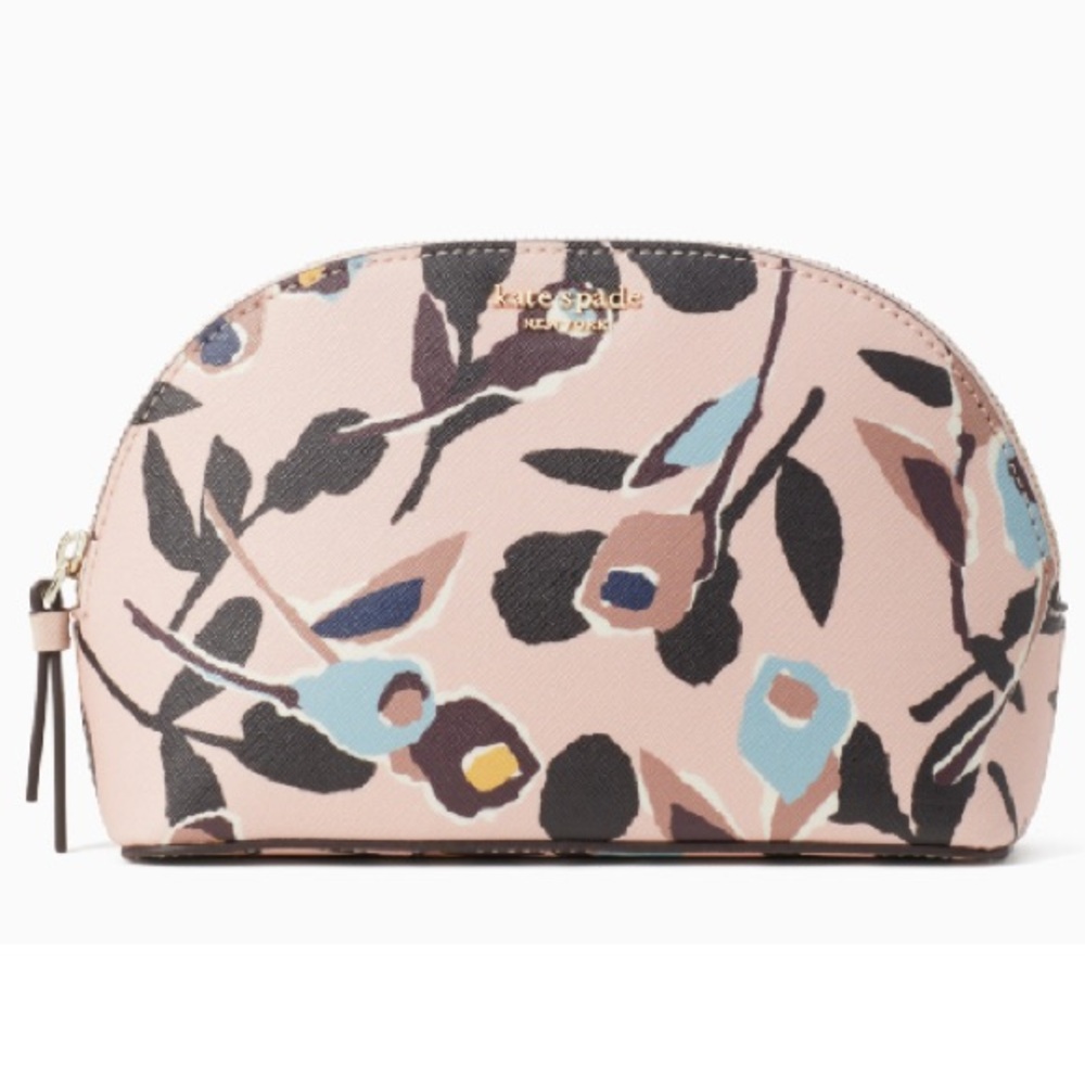 Kate Spade Floral Cosmetic Bag